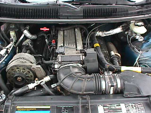 dirty engine compartment